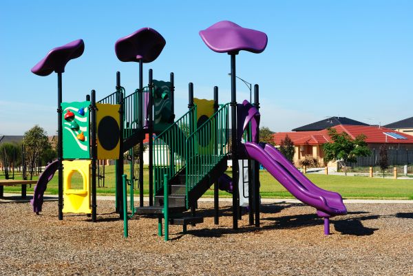 Playground Mulch Removal in Salinas