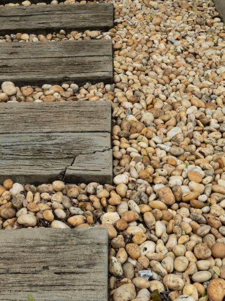 Pea Rock Installation in Salinas
